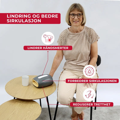 Håndmassasjer med varme