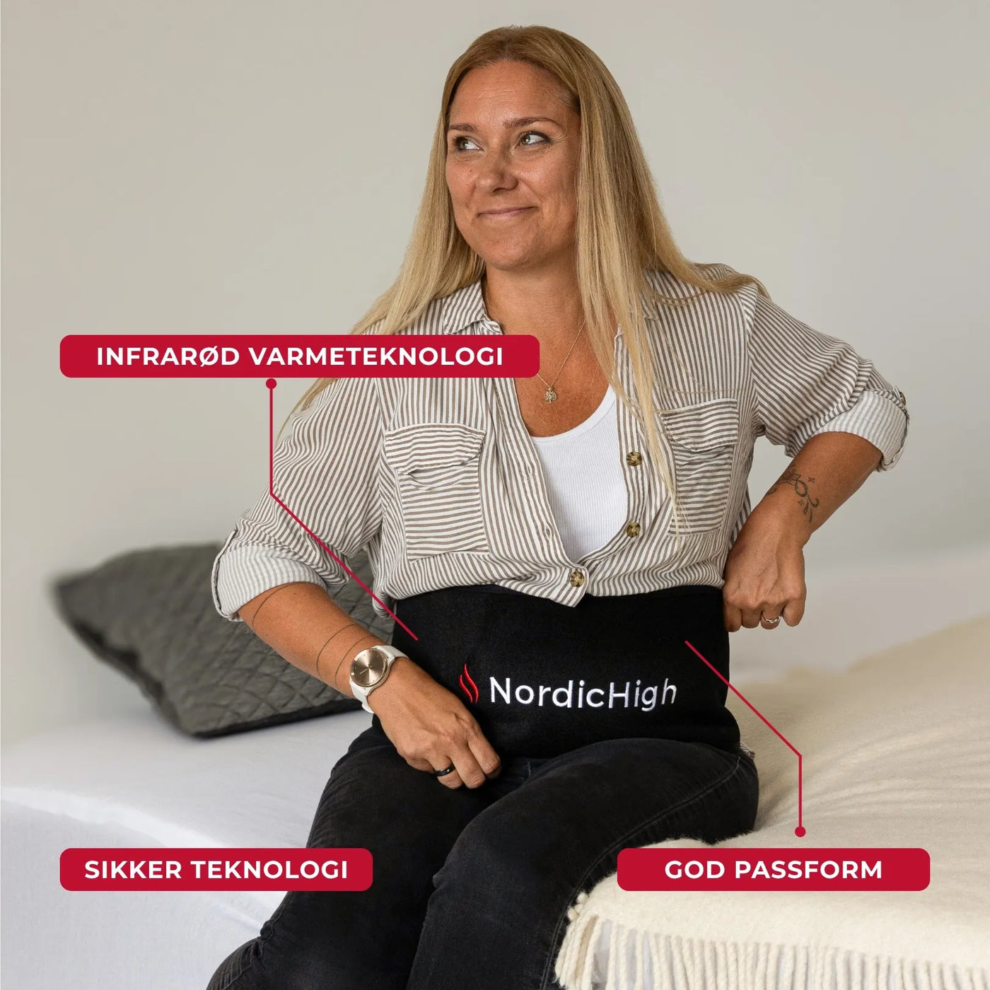 Infrarød Varmbelte Pro