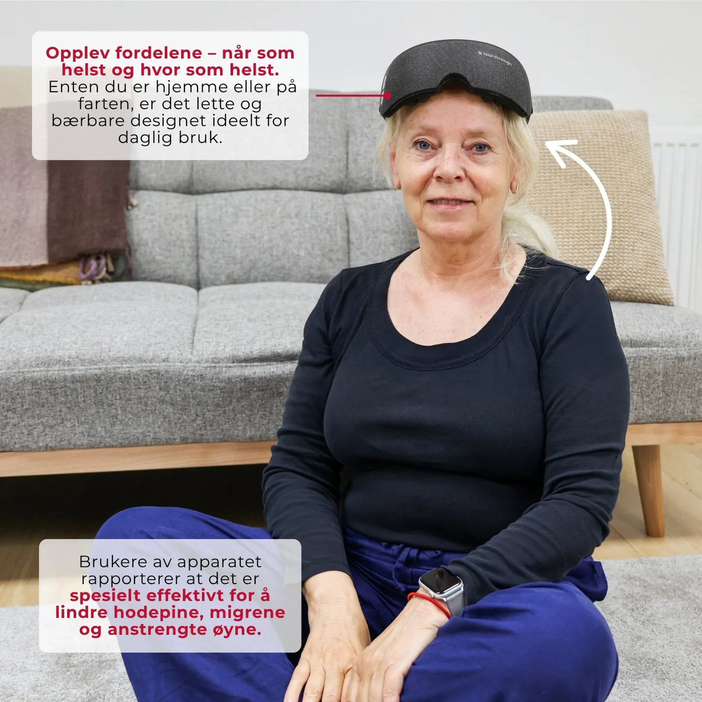 Øyemassasjer Pro med varme