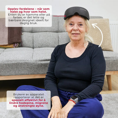 Øyemassasjer Pro med varme