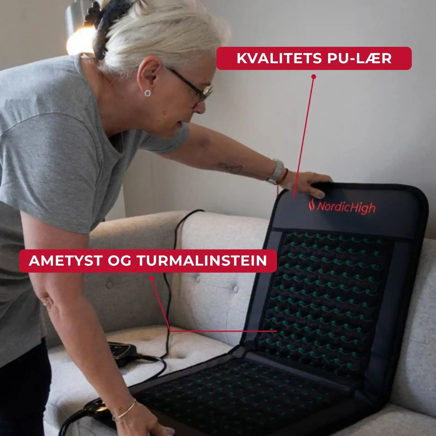 Infrarød PEMF matte - Pro