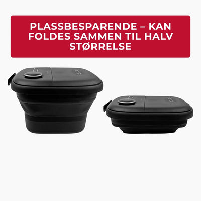 Fotbad Pro med Värme & Massasje