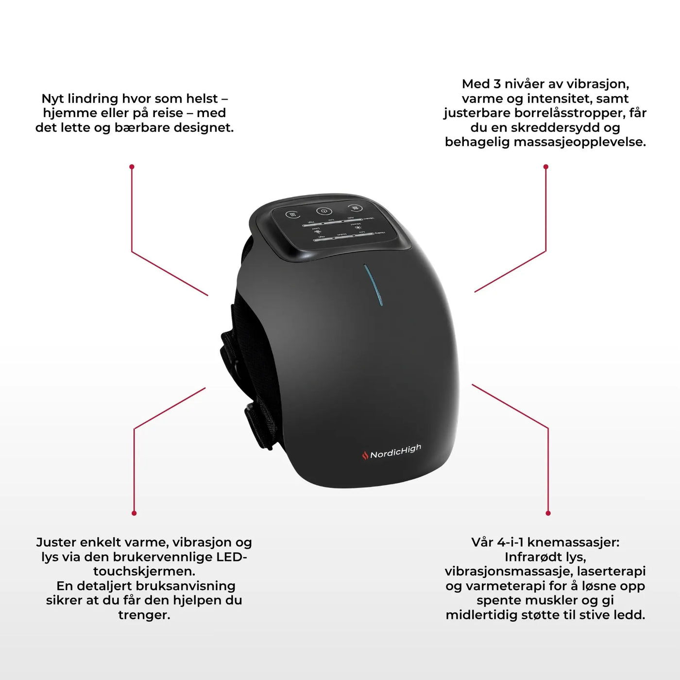 Infrarød Knevarmer Pro