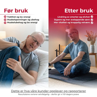 Infrarød PEMF matte - Pro