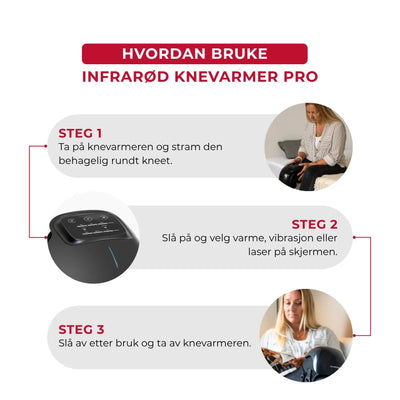 Infrarød Knevarmer Pro