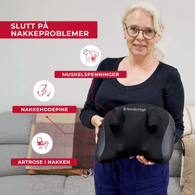 Nakkemassasje med Värme og Shiatsu