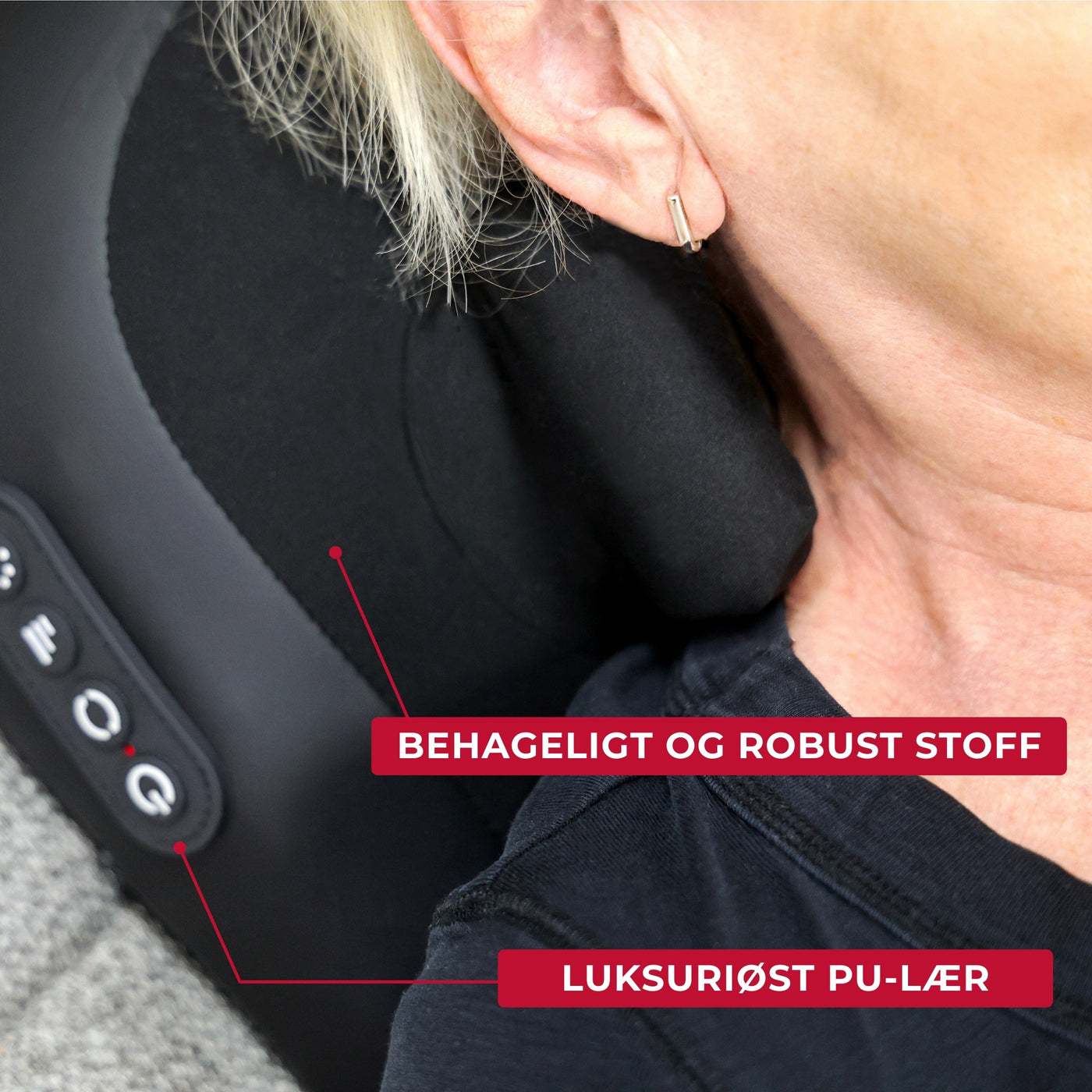 Nakkemassasje med Värme og Shiatsu