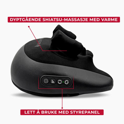 Nakkemassasje med Värme og Shiatsu
