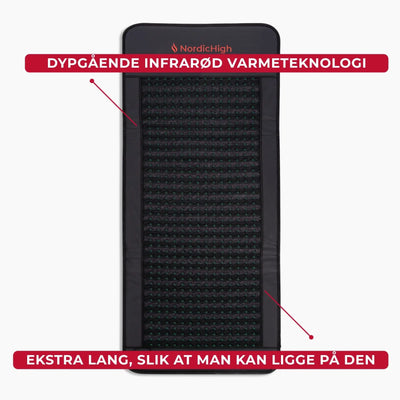 Infrarød PEMF matte - Pro