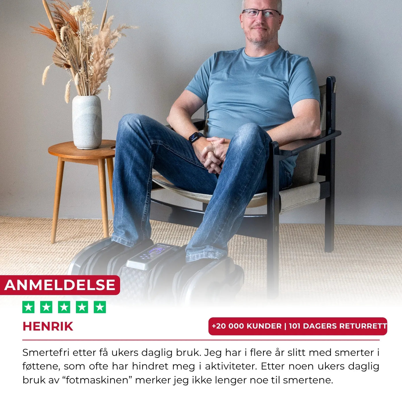 Fotmassasjemaskin Pro+