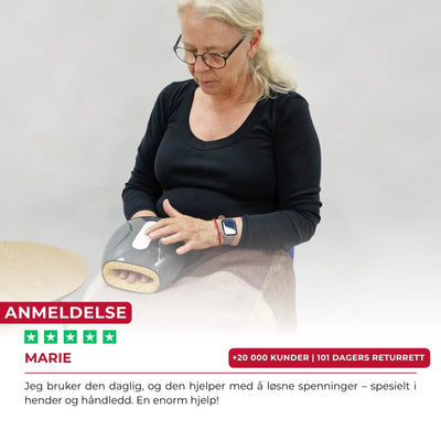 Håndmassasjer med varme