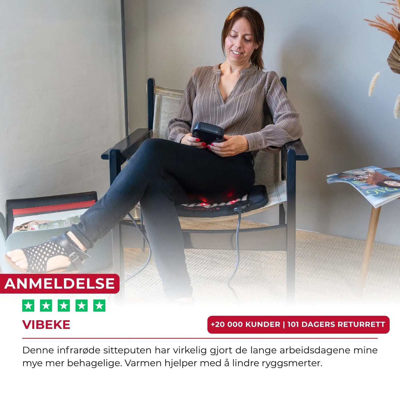 Infrarød Varmepute Pro