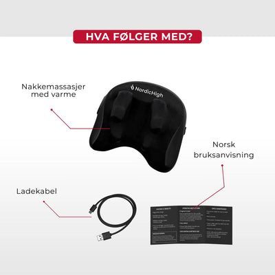 Nakkemassasje med Värme og Shiatsu