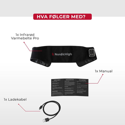 Infrarød Varmbelte Pro