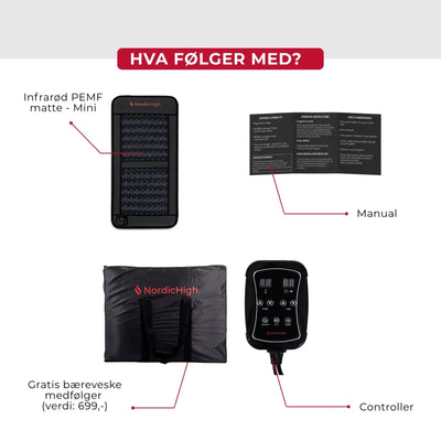 Infrarød PEMF matte - Mini