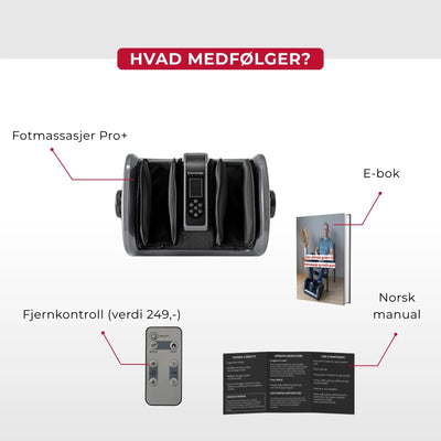 Fotmassasjemaskin Pro+